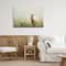 Stupell Industries Brown Rabbit with Daisies Canvas Wall Art